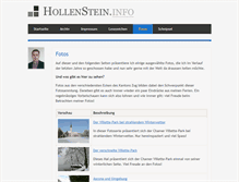 Tablet Screenshot of fotos.hollenstein.info